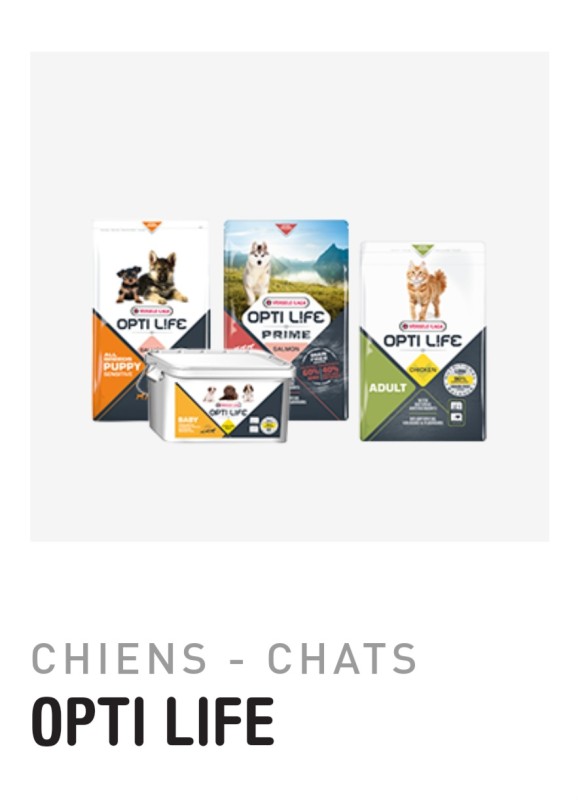 où acheter vos croquettes chiens et chats  premium de la marque OPTILIFE secteur Langonnais en Sud Gironde